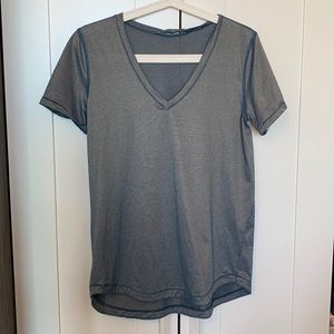 Lululemon Blue and Gold Tee